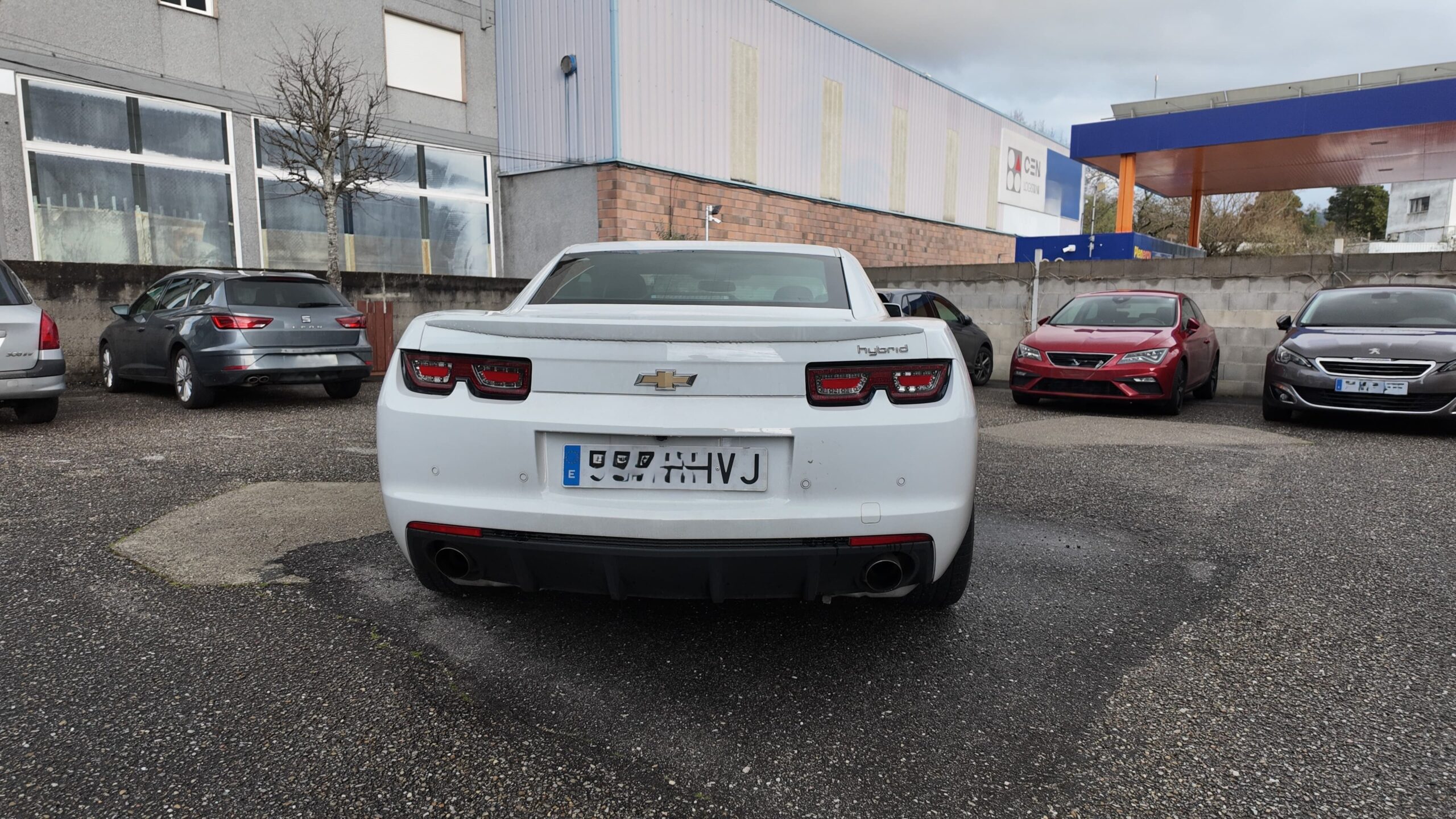 CAMARO V8 MANUAL CON PEGATINA ECO